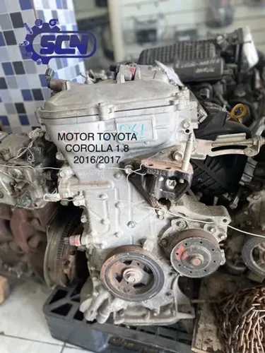 MOTOR ORIGINAL SUCATA TOYOTA COROLLA 1.8, 206/2017