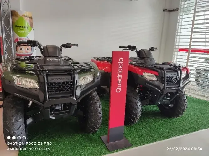 Quadriciclo 4x4 Honda 2025 melhor preço da região parcelo no cartão