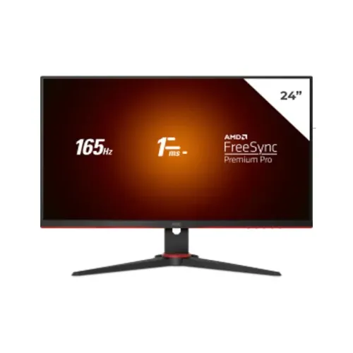 Monitor Gamer AOC Viper 24" Led Full HD 165Hz 1ms Freesync Vesa Widescreen 2xHdmi - WZetta