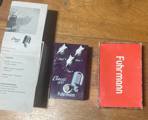Pedal de Overdrive Fuhrmann Classic 800