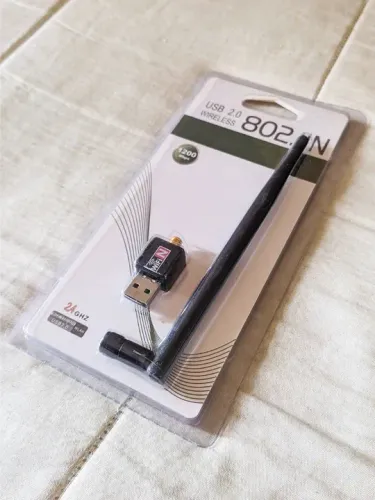 Adaptador Wi-Fi USB 2.0 1200Mbps Wireless 802.11N