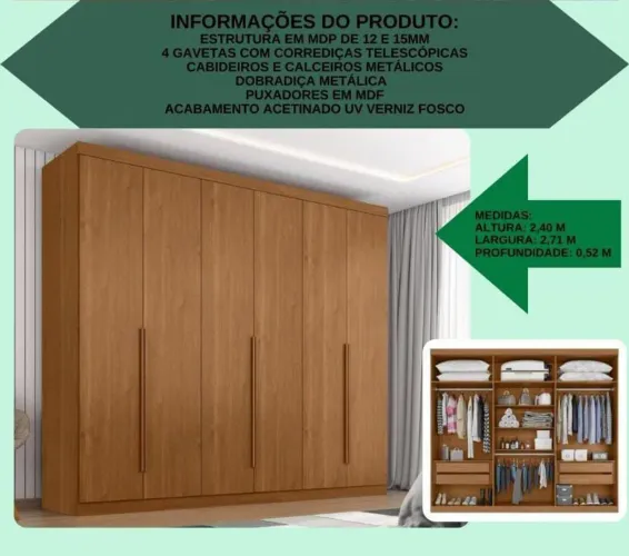 Roupeiro zanzini monumental 