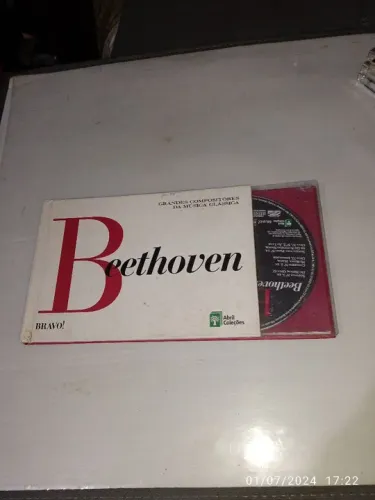 CD+livro Beethoven. Abril coleções 