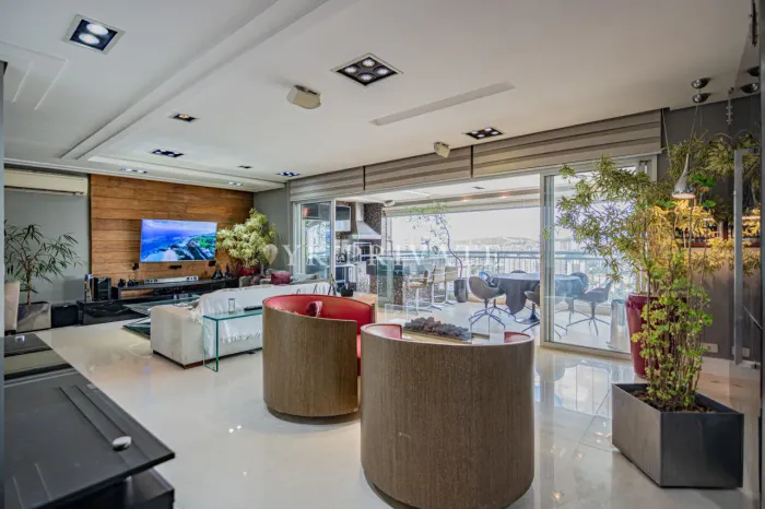Apartamento à Venda Rua Fábia/ Sollo Vila Romana/ Rua Fabia/ 206m²/ 4 dormitórios/ 3 suíte