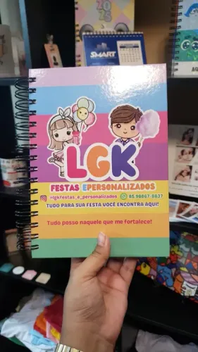 Agendas personalizadas com seu tema ou logomarca 2025