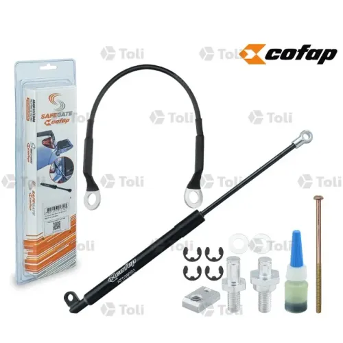 KIT MOLA A GAS TAMPA TRASEIRA CACAMBA SUPER L200 TRITON 2008