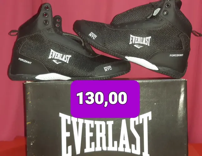 Tênis Everlast Forceknit - Preto só 38,40 e 41