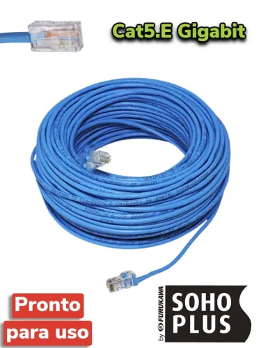 Cabo de Rede 20 Metros Furukawa Soho RJ45