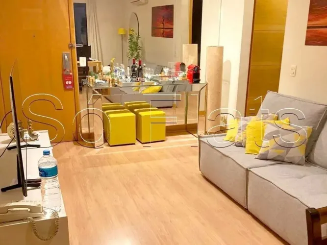 Flat Moema Comfort Pintassilgo, Apartamento disponível para venda com 45m², 1 dormitório e