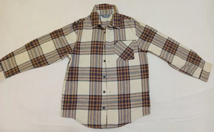 Camisa xadrez infantil