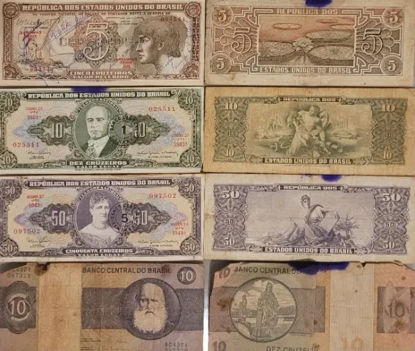 Cédulas Antigas do Brasil