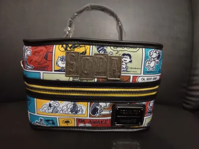 PROMOÇÃO funko loungefly lancheira térmica peanuts original