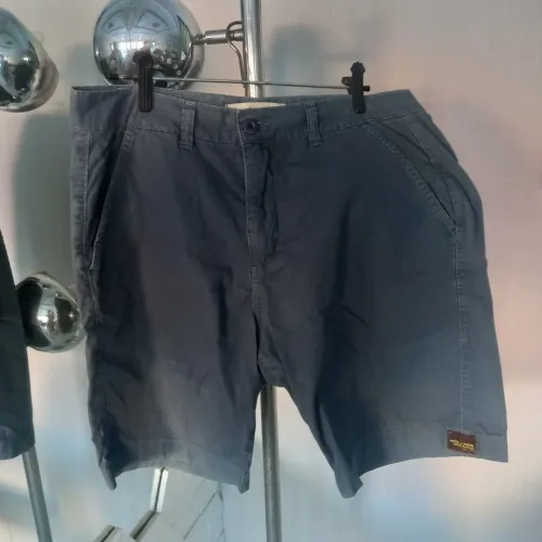 Bermuda Masculina Azul estonada- Wollner, tamanho P