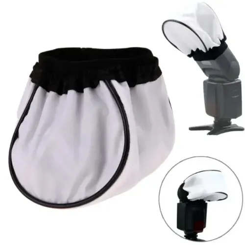  (NOVO) Rebatedor Flash Câmera Nikon Canon Sony