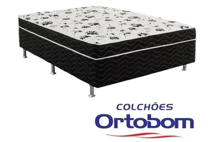 Colchão Ortobom Box Casal Novo FRETE GRÁTIS ENTREGA HOJE !!!