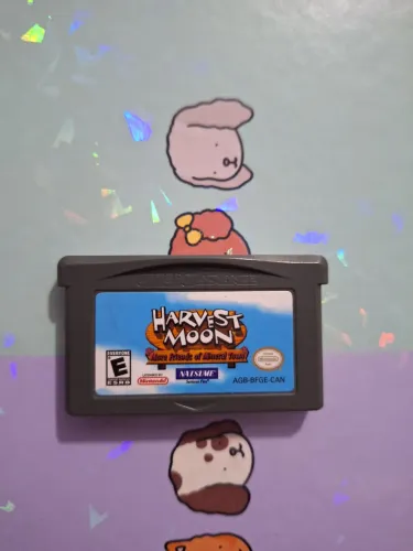 Harvest Moon: More Friends of Mineral Towna Original Versão Menina Girl - Game Boy Advance