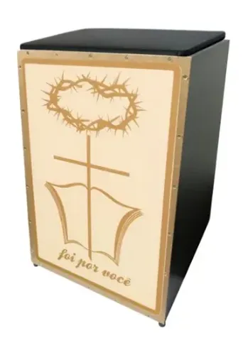 Cajon Acústico Jaguar Incli. Profissional Cor 030