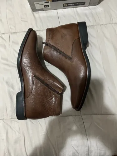 Botas de couro marrom - Anatomic Gel