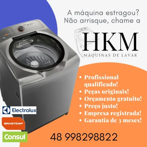 Conserto de Máquinas de Lavar - HKM
