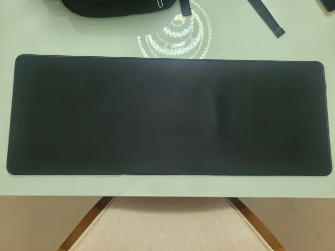 Mouse pad gamer tecido 80x30 preto