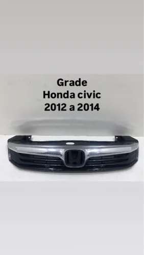 Grade de parachoque honda civic 2012 a 2014 