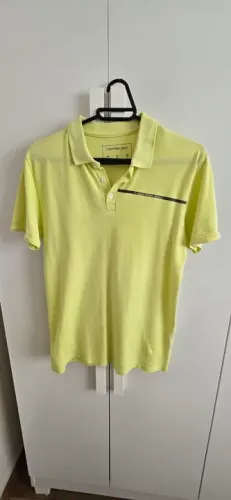 Camiseta Polo Calvin Klein Jeans verde