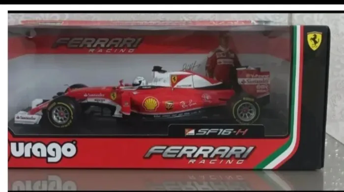 Miniatura f1 Ferrari escala 1/18