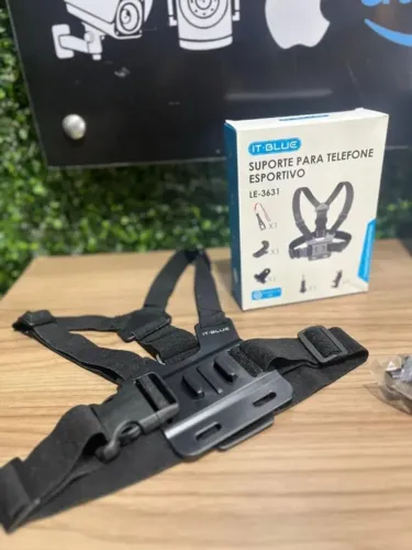 Suporte de Peitoral para Telefone Esportivo