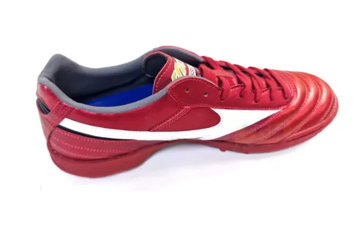 Chuteira Mizuno Morelia Society AS PRO 2 Couro vrm/bco