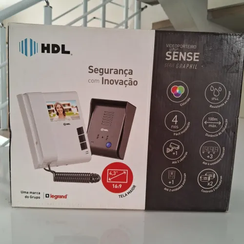 Videoporteiro HDL Sense Graphil - Segurança e Inovação