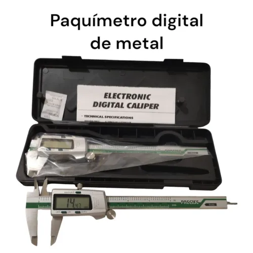 Paquímetro Digital de Metal Profissional