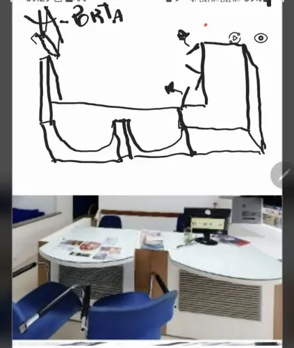 Balcão recepção  excelente oportunidade