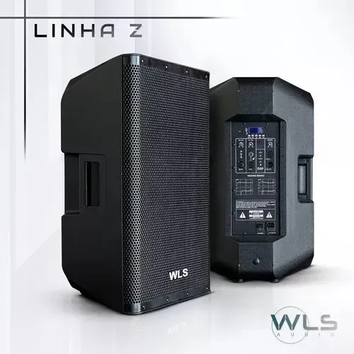 Caixa Ativa WLS Z15 500w com processador e Bluetooth 