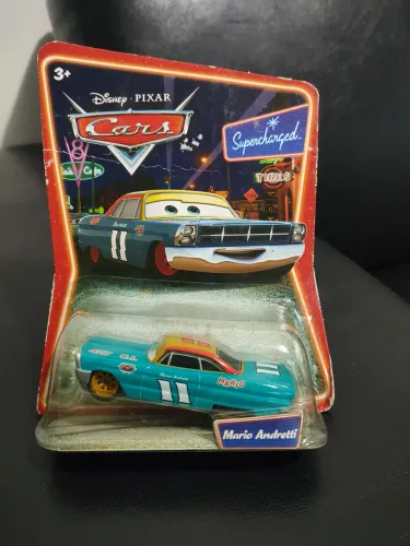 Miniatura Disney Cars Mario Andretti Mattel