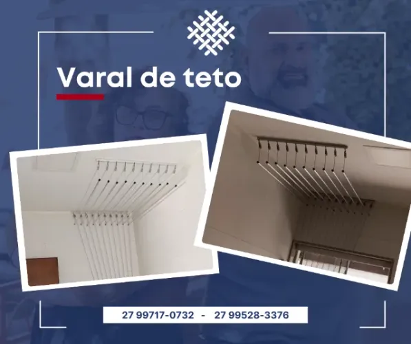 Varal de teto