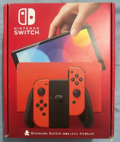 Nintendo Switch OLED desbloqueado 512GB Mario Red Edition