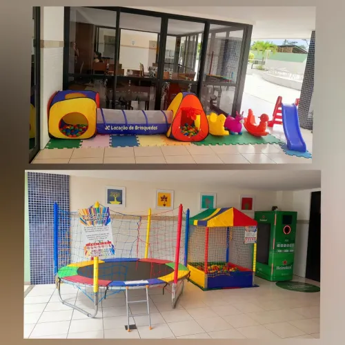 Pula pula e piscina de bolinhas