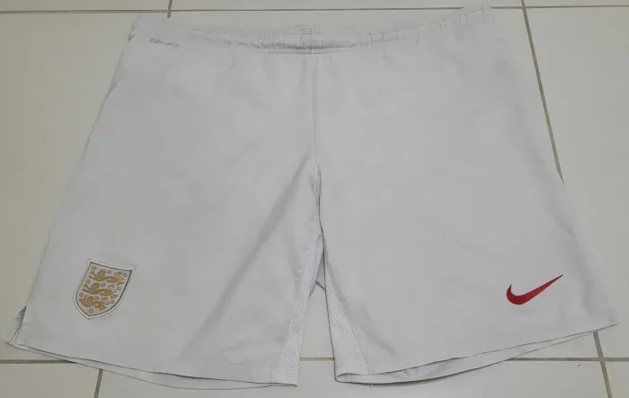Short Calção original futebol seleção Inglaterra branco nike 