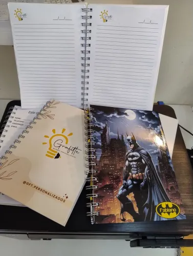 Agenda e caderno para sua empresa com sua logo