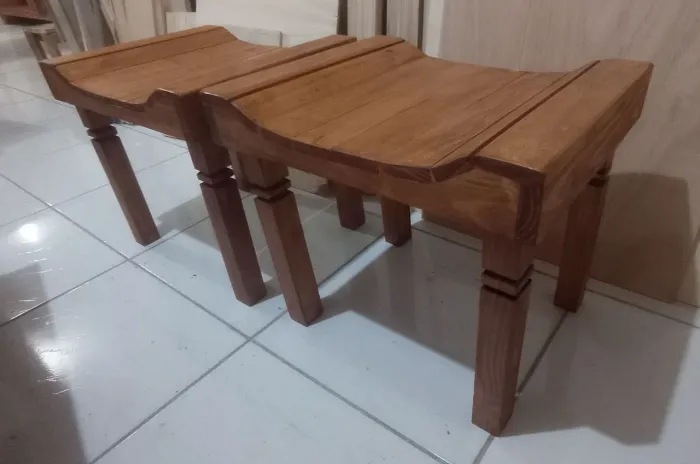 Banco de Madeira pinus  - Novo