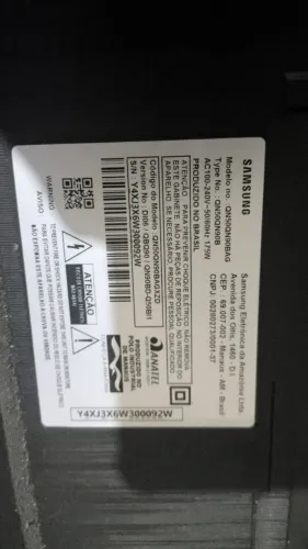 Tv SAMSUNG com tela trincada Qn50qn90b