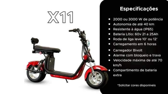 Moto ou scooter  elétrica 