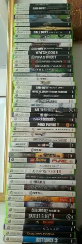Jogos xbox 360 originais (sem arranhão) Entrego DF