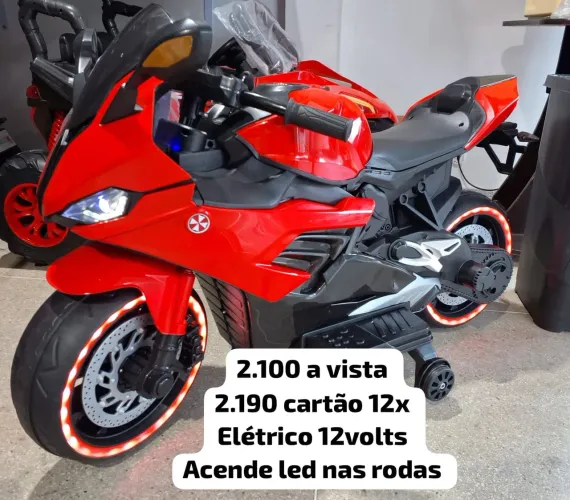 Motinha elétrica infantil 12volts com led
