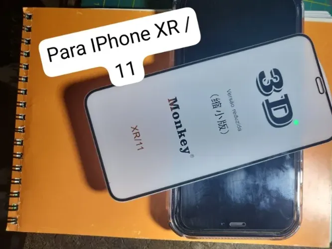 Kit 5x Películas Vidro 3d Compatível iPhone XR / iPhone 11