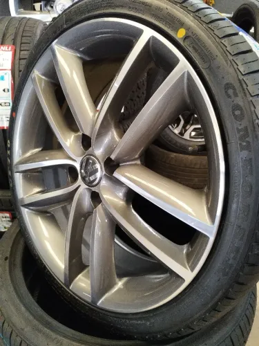 Rodas Golf Sportline Aro 17 Pneus Novos  