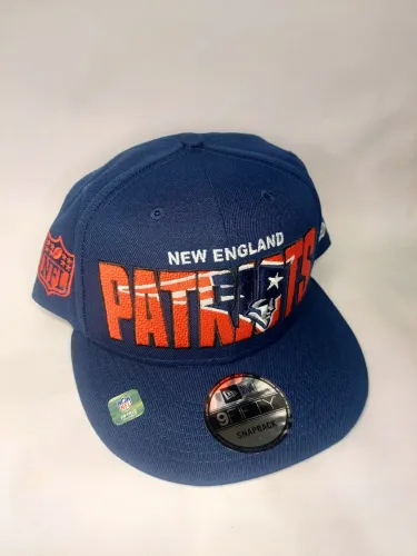 Boné New England Patriots azul - New era - 9fifty - Snapback - Nfl - Football americano