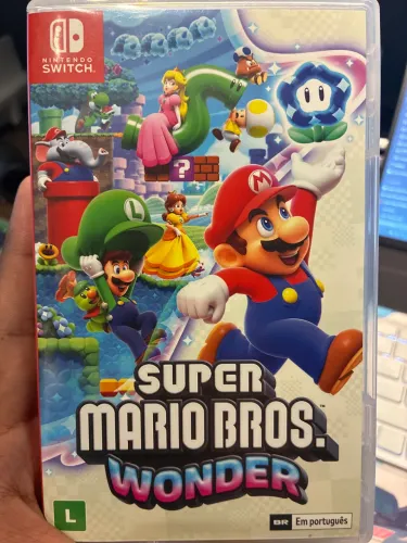 Super Mario Bros Wonder - RARO MARIO BOLHA - Nintendo Switch