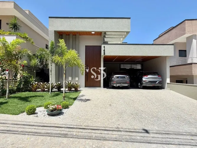 Casa de luxo no Swiss Park, Campinas-SP: 4 suítes, piscina e mais! Venha se encantar!