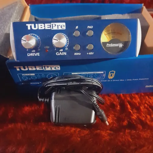 Pré-amplificador de microfone Presonus TubePre (premiado)